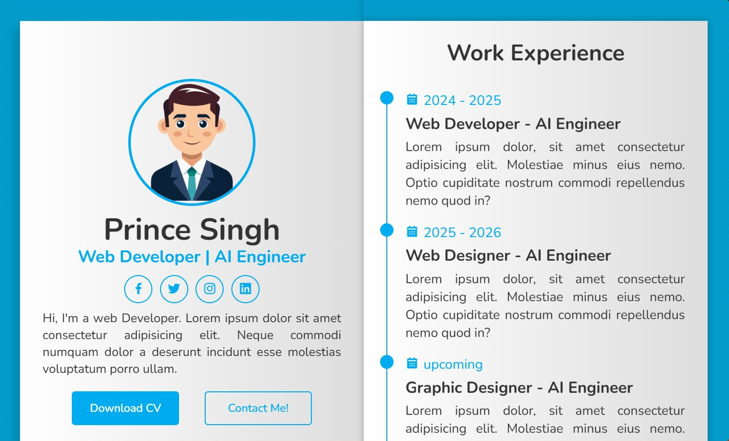 Book Portfolio Website